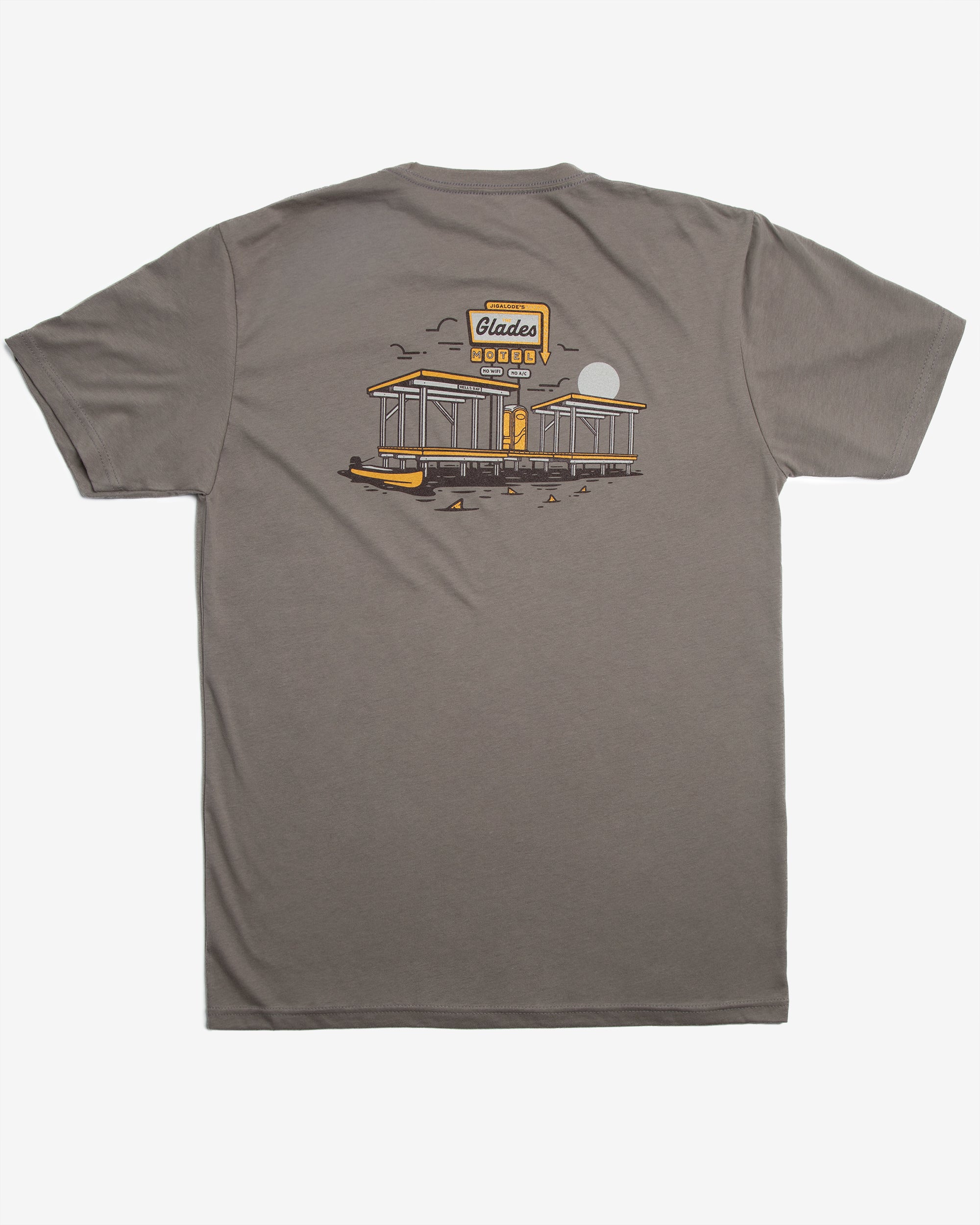 Glades Motel Tee | Everglades Fishing T-Shirt | Jigalode S