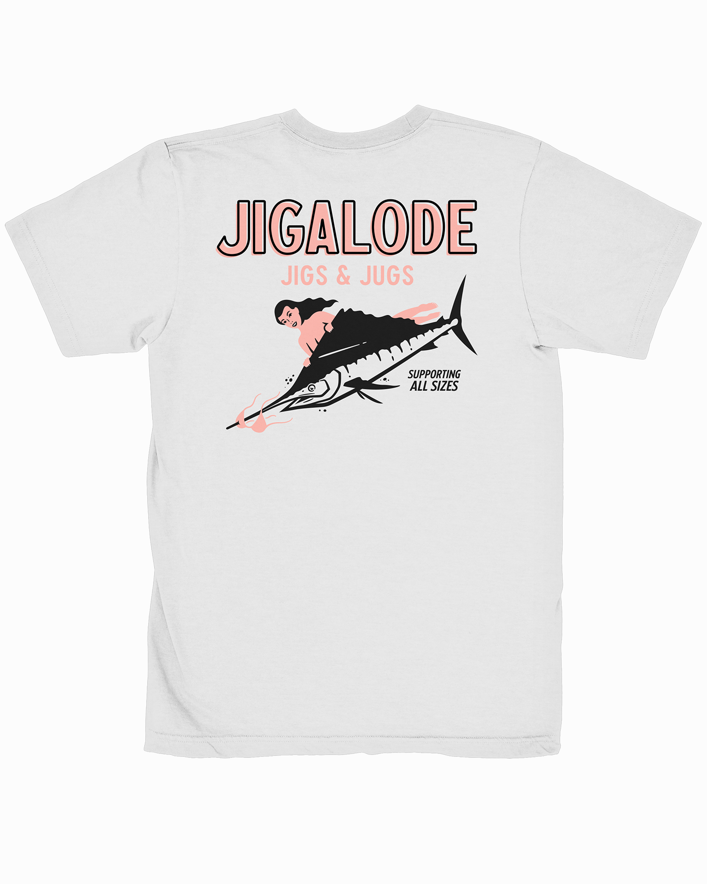 Jigs & Jugs Tee Sailfish Fishing TShirt Jigalode