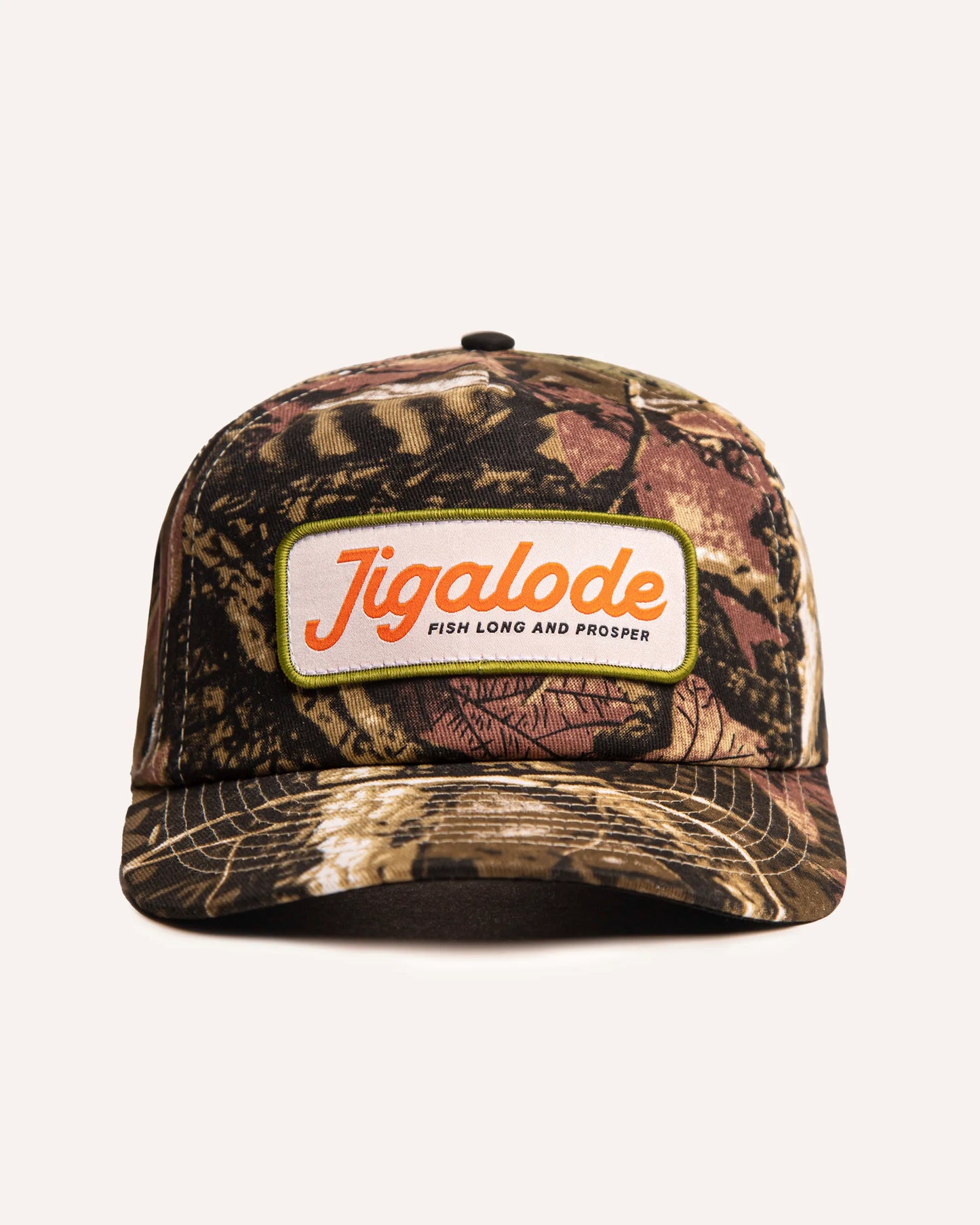 Fish Long Camo Snapback