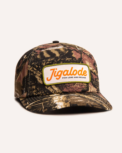 Fish Long Camo Snapback