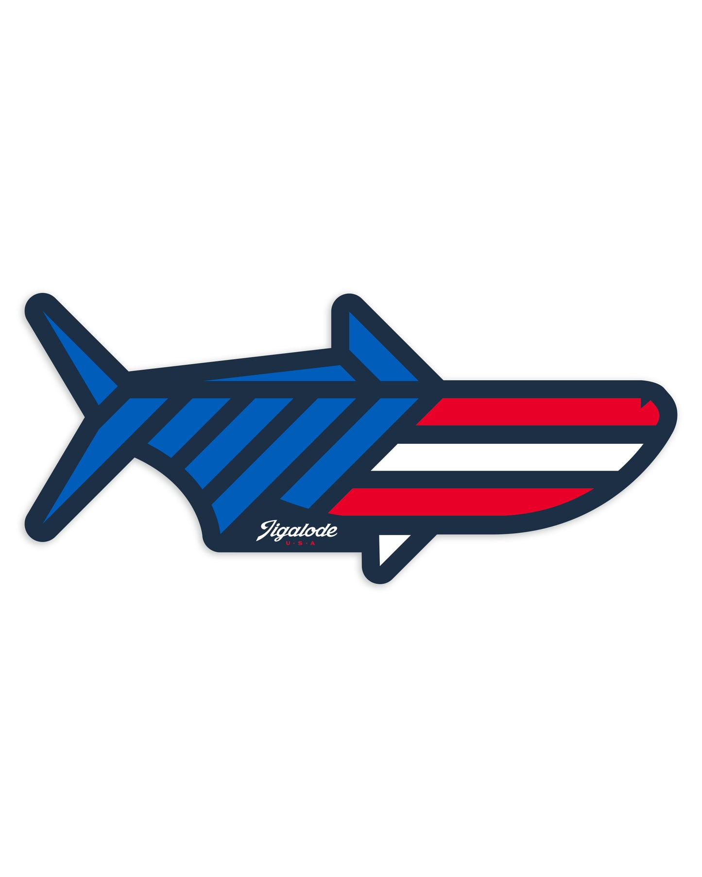 Red, White & Poon Sticker