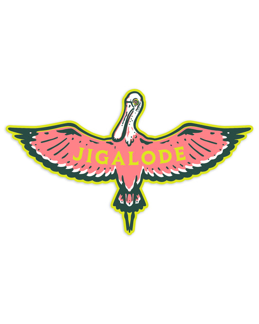 Spoonbill Sticker