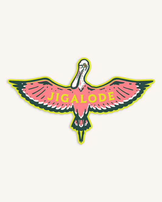 Spoonbill Sticker